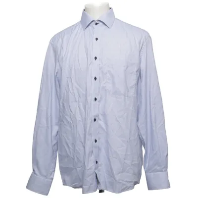 Shirt (Blue, White) from Eterna Cotton