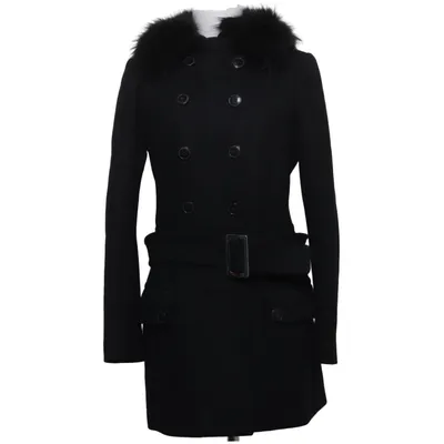 Coat (Black) from Phard Polyamide, Polyester, Wool
