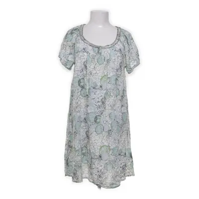 Dress (White, Green, Multicolored) from Ilse Jacobsen Cotton