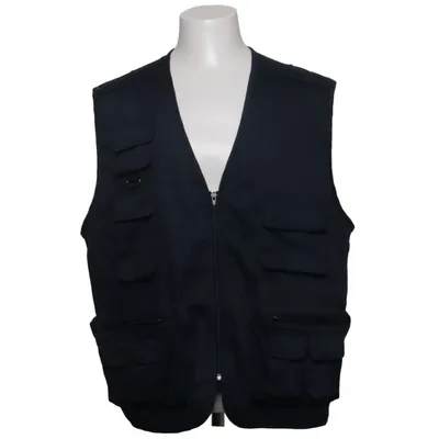 Outer vest (Blue) from Zoteno Cotton, Viscose