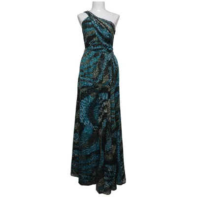 Maxi jurk (Blauw, Groen, Meerkleurig) van Laundry by Shelli Segal Zijde, Polyester