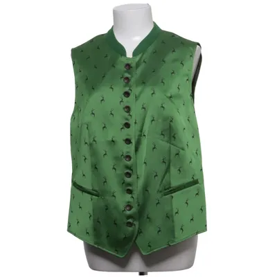 Jakkesætsvest (Grøn) fra Trachten-mad'l Acetat, Polyester, Viscose