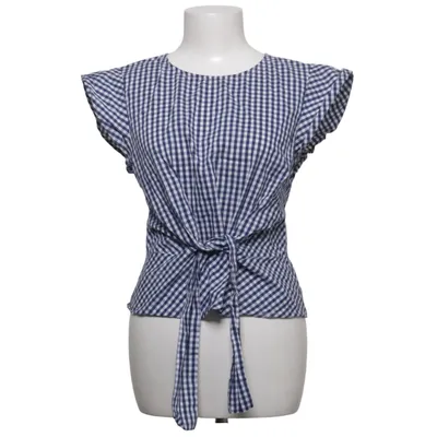 Top (Blauw, Wit) van Lucy Paris Katoen, Elastaan, Polyamide