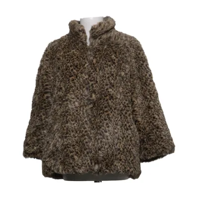 Vinterjakke (Brun, Sort) fra Dunnes Akryl, Polyester