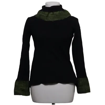 Pul à col roulé (Noir, Vert) de Apriori Cachemire, Modal, Polyamide, Laine