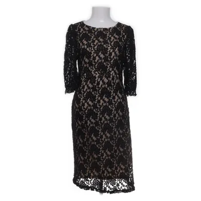 Cocktail dress (Black, Beige) from Capri Collection Nylon, Polyester