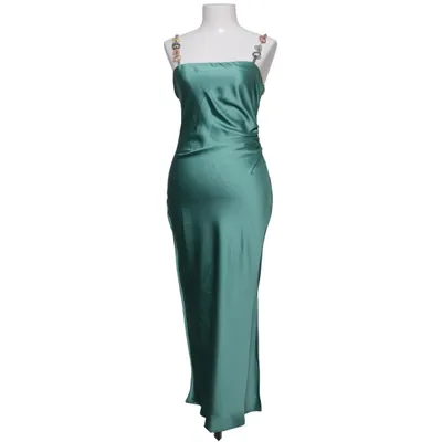 Långklänning (Grön) från Zara Elastan, Polyester