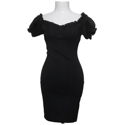Jurk (Bardot Frill Dress) van NLY One Elastaan, Polyester