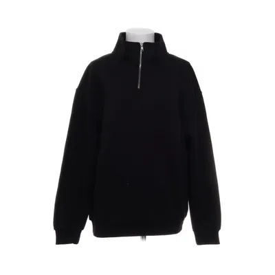 Collegetröja (Svart) från ICIW Polyester, Återvunnen bomull