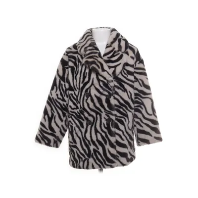 Vinterfrakke (Sort, Hvid) fra Bon Ton Polyester