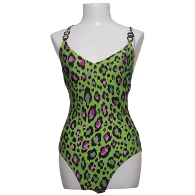 Maillot de bain une pièce (Vert, Rose, Multicolore) de Rosa Faia Élasthane, Polyamide