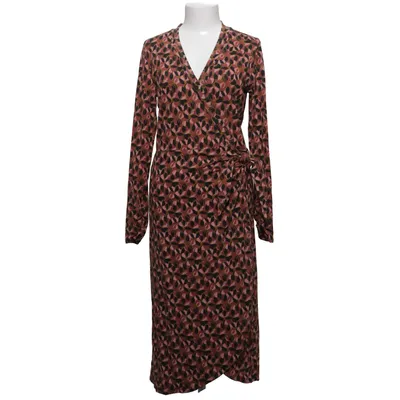 Robe portefeuille (Rose, Marron, Noir, Multicolore) de Zilch Élasthane, Viscose