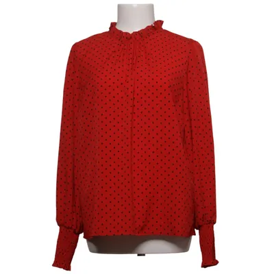 Blouse (Rood, Zwart) van Hallhuber Polyester