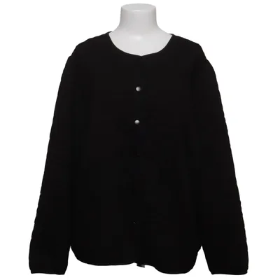 Cardigan (Zwart) van Signature Katoen, Elastaan, Polyester