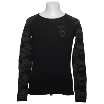 Långärmad t-shirt (Svart, Grön, Flerfärgad) från Much More Bomull