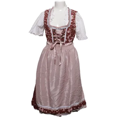 Dirndl (Roze, Rood, Wit) van Amisu Katoen, Elastaan, Polyamide, Polyester