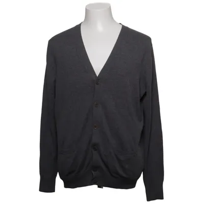Cardigan (Asfalto) de Gutteridge Cachemire, Coton, Élasthane, Soie