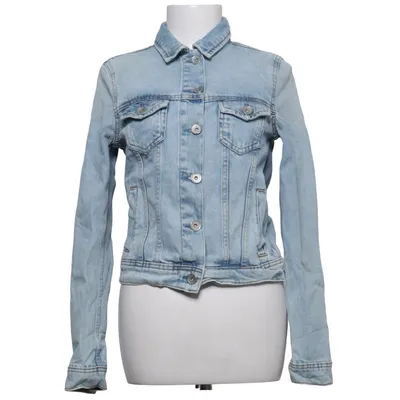 Jeansjacka (BASIC DENIM JKT) från Review Bomull, Skinn