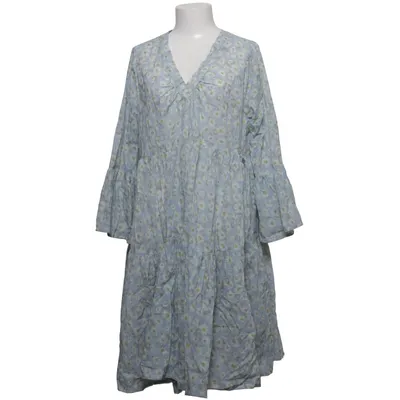 Långklänning (Blå, Flerfärgad) från Ajlajk Bomull