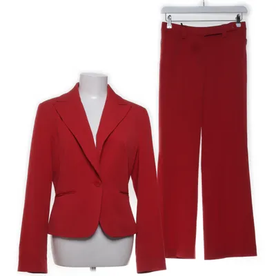 Kostym (Röd) från Apart Acetat, Elastan, Polyester, Viskos