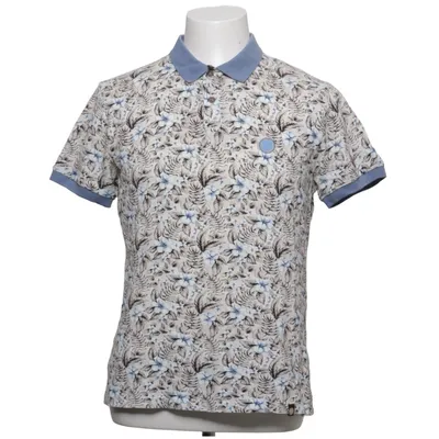 Poloshirt (Blauw, Wit, Meerkleurig) van Pretty Green Katoen