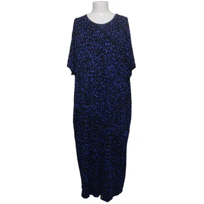 Jurk (Blauw, Zwart) van Gozzip Elastaan, Viscose