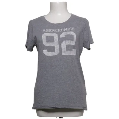 T-shirt (Grijs) van Abercrombie & Fitch Katoen, Polyester