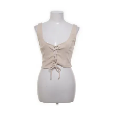 Crop top (Beige) de ASOS Design Élasthane, Polyester