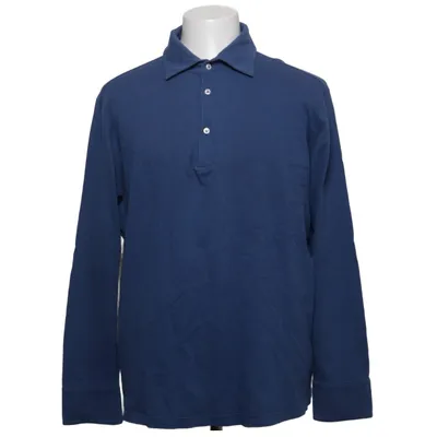 Rugby Shirt (Blau) von Luca Faloni Baumwolle