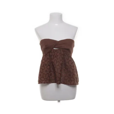 Tubetop (Brun) fra Shein Elastan, Polyester