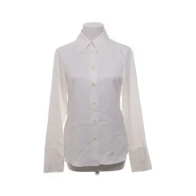 Bluse (Hvid) fra Zara Polyester, Viscose