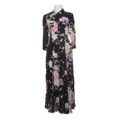 Shirt dress (Black, Multicolored) from Zara Woman Premium Collection Viscose
