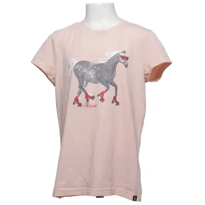 T-shirt (Rose) de Ariat Élasthane, Coton biologique
