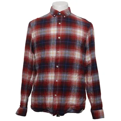 Chemise en flanelle (Rouge, Bleu, Blanc) de McNeal Coton