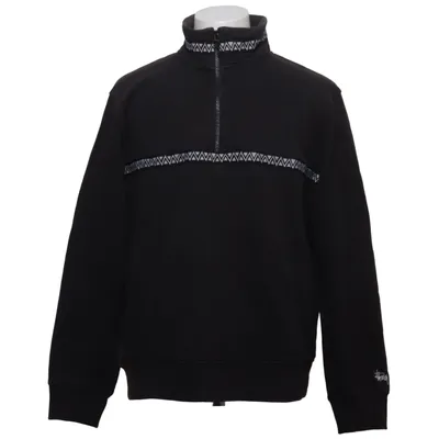 Sweatshirt (Black) from Stüssy Cotton