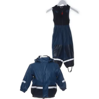 Regnställ (Blå, Svart, Silverfärgad) från Didriksons Polyester, Polyuretan
