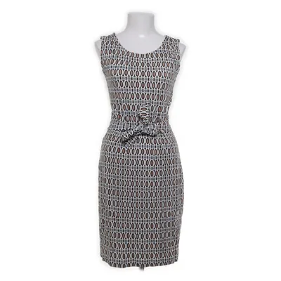 Klänning (Vit, Flerfärgad) från Vera Velour Elastan, Viskos