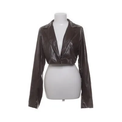 Jacka (Brun) från PrettyLittleThing Polyester, Polyuretan