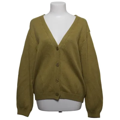 Cardigan (Yellow, Green) from Lindex Cotton, Polyamide, Viscose
