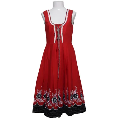 Dirndl (Rouge, Noir, Blanc) de Rose-Dirndl Coton