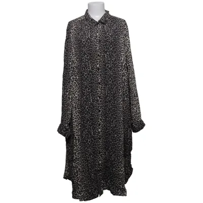 Klänning (Beige, Svart, Flerfärgad) från Lindex Viskos