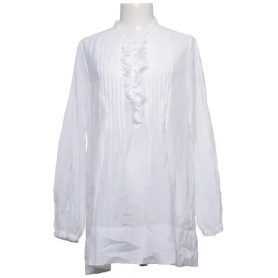 Blus (Vit) från By Malene Birger Bomull, Modal