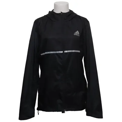 Sports jacket (Black) from Adidas Running Recycled polyester