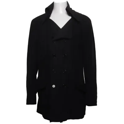 Caban (Noir) de Lambretta Coton, Polyester, Viscose