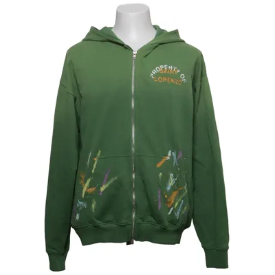 Hoodie (Green, Multicolored) from Lorenzo Cotton