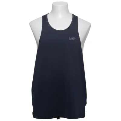 Sport tanktop (Blauw) van MyProtein Elastaan, Polyester