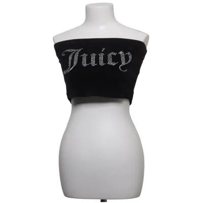 Tubetop (Sort) fra Juicy Couture Elastan, Polyester