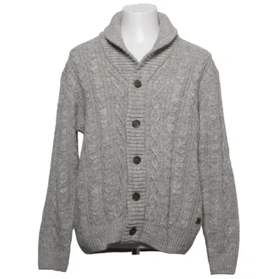 Cardigan (Grå) fra Indicode Akryl, Uld