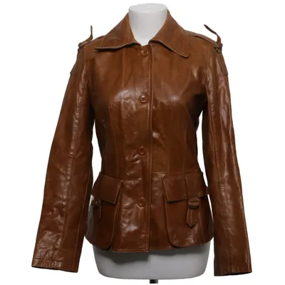 Leather jacket (Brown) from Oakwood Leather, Polyester