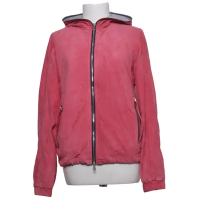 Dunjakke (Pink) fra Duvetica Bomuld, Dun, Læder
